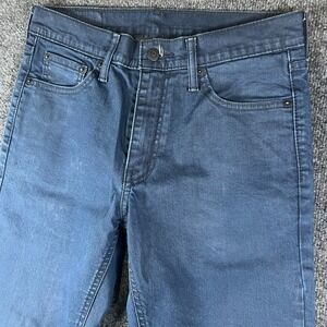 Levi's 541 Jeans Men 31x28 Blue Denim Cotton Stretch Low Rise Athletic Taper Fit
